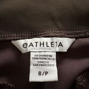 Athleta Dark Brown Endless high rise pants
